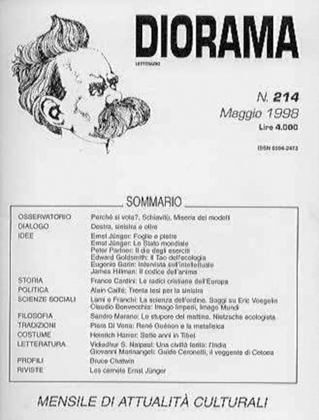 Diorama Letterario n. 214 (maggio 1998)
