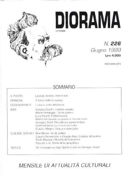 Diorama Letterario n. 226 (giugno 1999)
